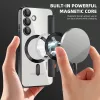 Techsuit - SmartMag kinyitható tok - Samsung Galaxy S23 Plus - Fekete