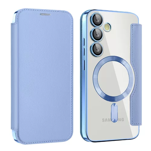 Techsuit - SmartMag kinyitható tok - Samsung Galaxy S23 Plus - VIlágoskék