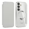 Techsuit - SmartMag kinyitható tok - Samsung Galaxy S23 Plus - Szürke