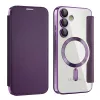 Techsuit - SmartMag kinyitható tok - Samsung Galaxy S23 Plus - Lila