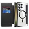 Techsuit - SmartMag Book Case - Samsung Galaxy S23 Ultra - Black
