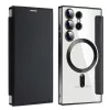 Techsuit - SmartMag Book Case - Samsung Galaxy S23 Ultra - Black