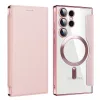 Techsuit - SmartMag Book Case - Samsung Galaxy S23 Ultra - Pink