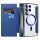 Techsuit - SmartMag Book Case - Samsung Galaxy S23 Ultra - Blue