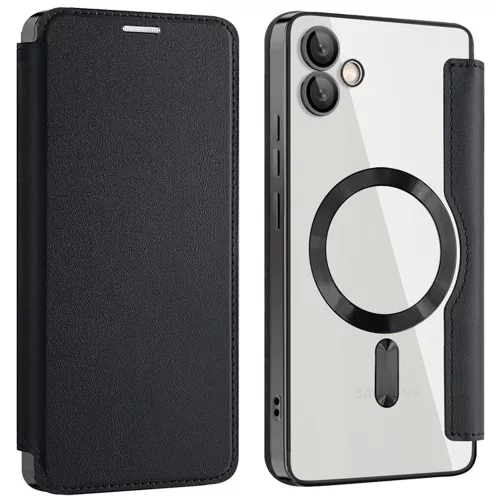 Techsuit - SmartMag Book Case - Samsung Galaxy A05 - Black