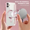 Techsuit - SmartMag kinyitható tok - Samsung Galaxy A05 - Rózsaszín