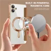 Techsuit - SmartMag kinyitható tok - Samsung Galaxy A05 - Barna