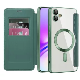   Techsuit - SmartMag kinyitható tok - Samsung Galaxy A05 - Zöld