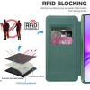Techsuit - SmartMag kinyitható tok - Samsung Galaxy A05 - Zöld