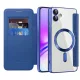 Techsuit - SmartMag kinyitható tok - Samsung Galaxy A05 - Kék