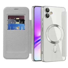   Techsuit - SmartMag kinyitható tok - Samsung Galaxy A05 - Szürke