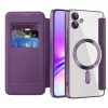 Techsuit - SmartMag kinyitható tok - Samsung Galaxy A05 - Lila