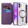 Techsuit - SmartMag kinyitható tok - Samsung Galaxy A05 - Lila