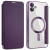 Techsuit - SmartMag kinyitható tok - Samsung Galaxy A05 - Lila