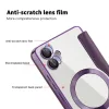 Techsuit - SmartMag kinyitható tok - Samsung Galaxy A05 - Lila