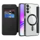Techsuit - SmartMag kinyitható tok - Samsung Galaxy A05s - Fekete