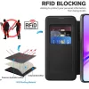 Techsuit - SmartMag kinyitható tok - Samsung Galaxy A05s - Fekete