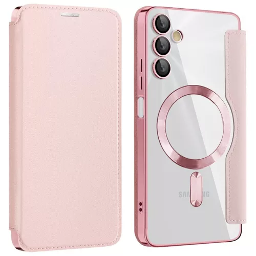 Techsuit - SmartMag Book Case - Samsung Galaxy A05s - Pink