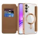 Techsuit - SmartMag kinyitható tok - Samsung Galaxy A05s - Barna