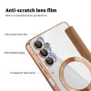 Techsuit - SmartMag kinyitható tok - Samsung Galaxy A05s - Barna