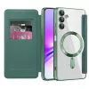 Techsuit - SmartMag kinyitható tok - Samsung Galaxy A05s - Zöld