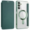 Techsuit - SmartMag kinyitható tok - Samsung Galaxy A05s - Zöld