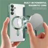 Techsuit - SmartMag kinyitható tok - Samsung Galaxy A05s - Zöld