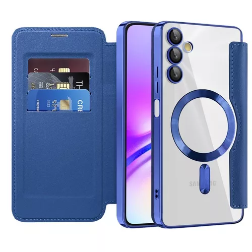 Techsuit - SmartMag Book Case - Samsung Galaxy A05s - Blue