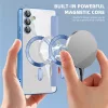 Techsuit - SmartMag kinyitható tok - Samsung Galaxy A05s - VIlágoskék
