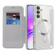 Techsuit - SmartMag kinyitható tok - Samsung Galaxy A05s - Szürke