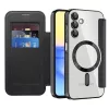 Techsuit - SmartMag kinyitható tok - Samsung Galaxy A15 4G / A15 5G - Fekete