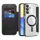 Techsuit - SmartMag kinyitható tok - Samsung Galaxy A15 4G / A15 5G - Fekete
