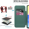 Techsuit - SmartMag kinyitható tok - Samsung Galaxy A15 4G / A15 5G - Zöld