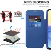 Techsuit - SmartMag kinyitható tok - Samsung Galaxy A15 4G / A15 5G - Kék