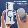 Techsuit - SmartMag kinyitható tok - Samsung Galaxy A15 4G / A15 5G - Kék