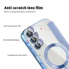 Techsuit - SmartMag kinyitható tok - Samsung Galaxy A15 4G / A15 5G - VIlágoskék