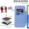 Techsuit - SmartMag kinyitható tok - Samsung Galaxy A15 4G / A15 5G - VIlágoskék