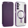 Techsuit - SmartMag kinyitható tok - Samsung Galaxy A15 4G / A15 5G - Lila
