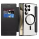 Techsuit - SmartMag Book Case - Samsung Galaxy S24 Ultra - Black