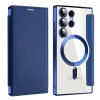 Techsuit - SmartMag Book Case - Samsung Galaxy S24 Ultra - Blue