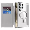 Techsuit - SmartMag Book Case - Samsung Galaxy S24 Ultra - Gray