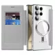 Techsuit - SmartMag Book Case - Samsung Galaxy S24 Ultra - Gray