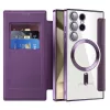Techsuit - SmartMag Book Case - Samsung Galaxy S24 Ultra - Purple