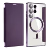 Techsuit - SmartMag Book Case - Samsung Galaxy S24 Ultra - Purple