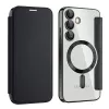 Techsuit - SmartMag kinyitható tok - Samsung Galaxy S24 Plus - Fekete