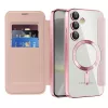 Techsuit - SmartMag kinyitható tok - Samsung Galaxy S24 Plus - Rózsaszín