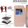 Techsuit - SmartMag kinyitható tok - Samsung Galaxy S24 Plus - Rózsaszín