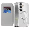 Techsuit - SmartMag kinyitható tok - Samsung Galaxy S24 Plus - Szürke