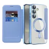 Techsuit - SmartMag kinyitható tok - Samsung Galaxy S24 - VIlágoskék