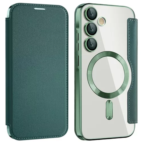 Techsuit - SmartMag Book Case - Samsung Galaxy A35 5G - Green